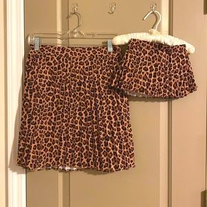 Bailey’s Blossoms matching “Mommy and Me” Brittaney pleated mini skirt